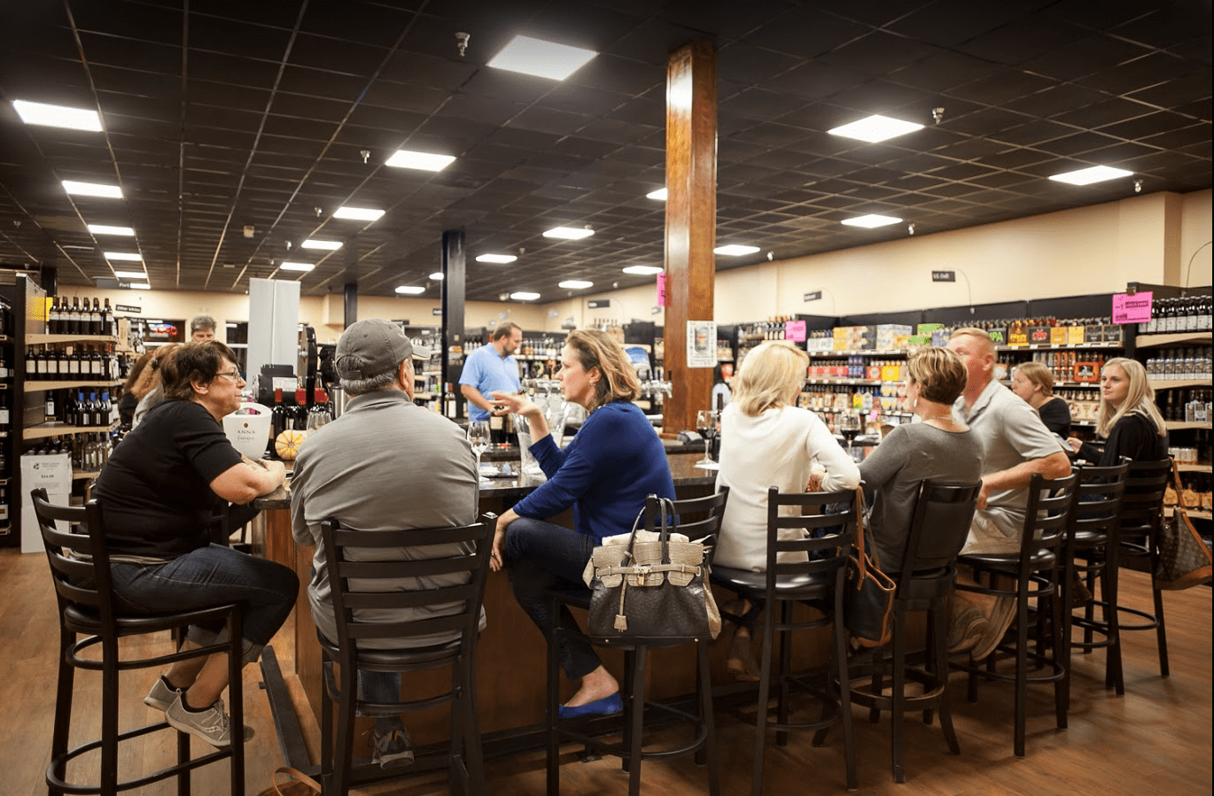 Triangle Wine Company Tasting Bar
