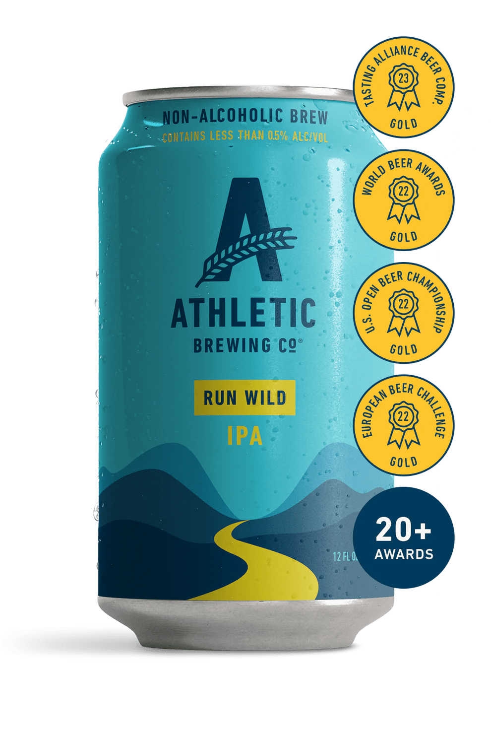 Beer Athletic Brewing NA Run Wild IPA