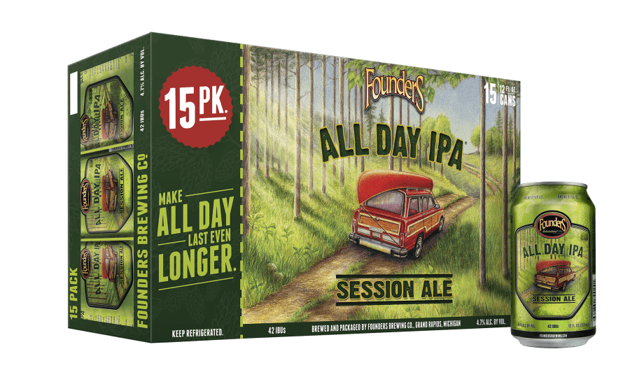 Beer Founders All Day IPA 15pk Cans