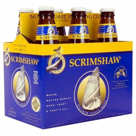 Beer North Coast Scrimshaw Pilsner