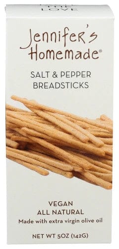 Breadsticks Jennifer's Homemade Salt & Pepper Breadsticks Vegan 5oz