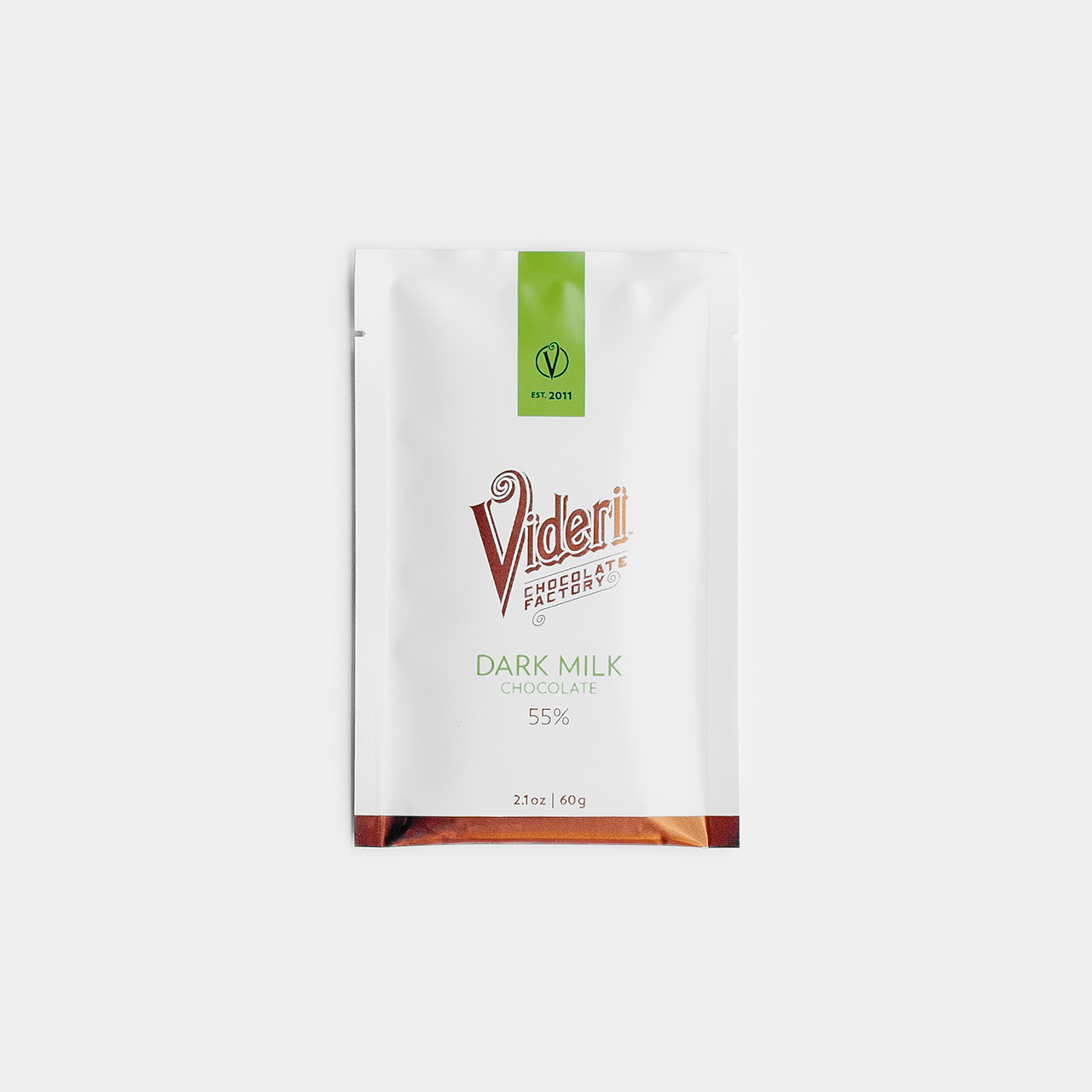 Chocolate Videri 55% Dark Milk Chocolate Bar