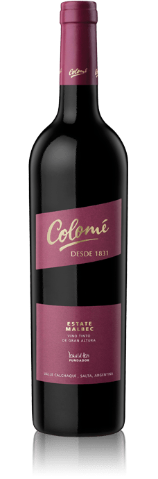 Colome Estate Malbec Calchaqui Valley Salta Triangle Wine Company