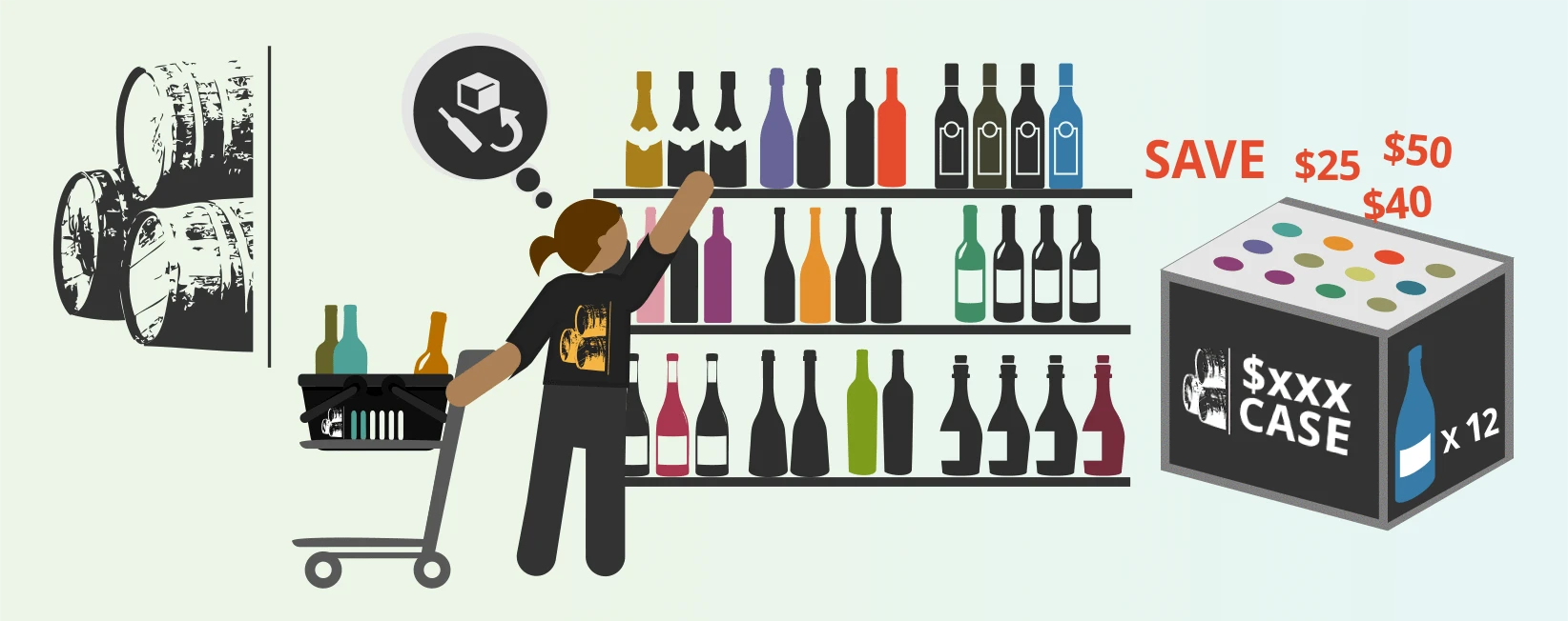 Flat Price Wine Cases and Wine Packs Triangle Wine Company Case Deals