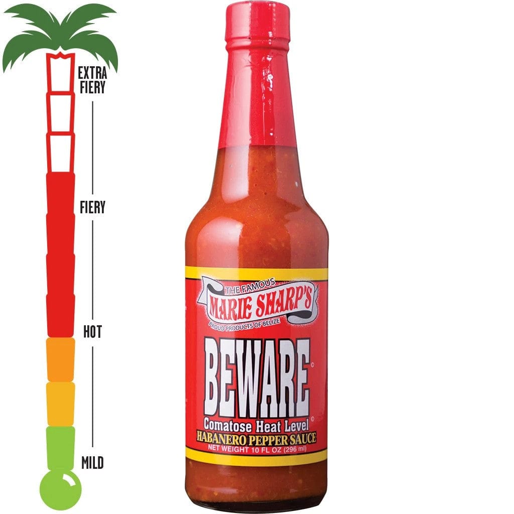 Hot Sauce Marie Sharp's Beware Comatose Habanero Pepper Sauce 10oz