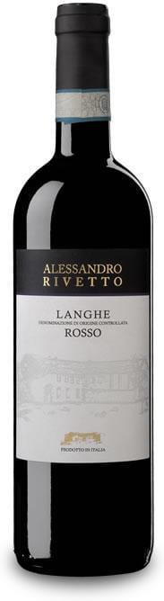 Wine Alessandro Rivetto Langhe DOC Rosso