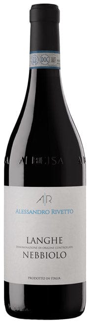 Wine Alessandro Rivetto Nebbiolo Langhe DOC