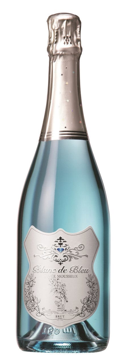 Wine Blanc de Bleu Cuvee Mousseux Brut