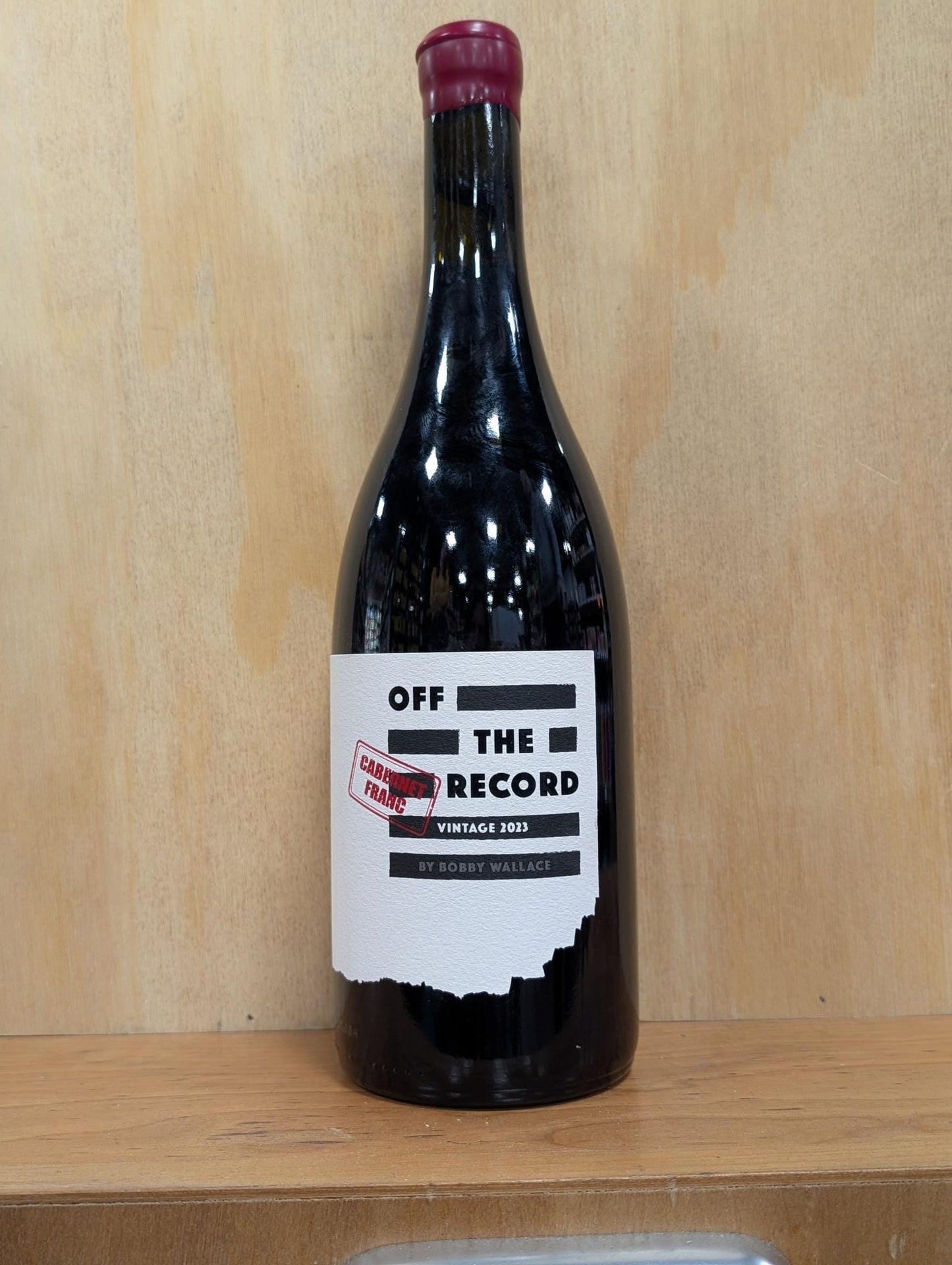 Wine Bobby Wallace Off The Record Cabernet Franc