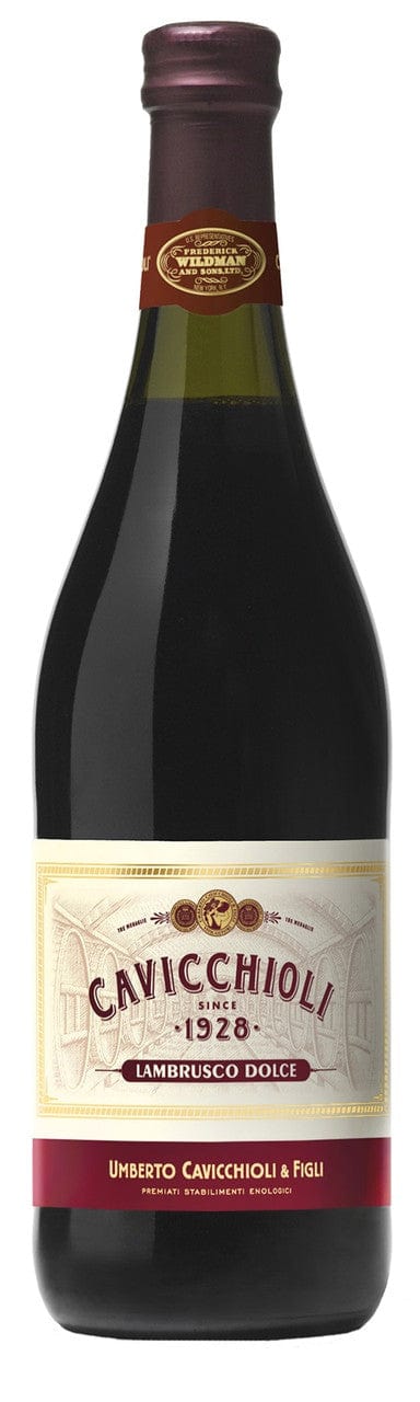 Wine Cavicchioli 1928 Lambrusco Rosso Dolce dell Emilia IGT