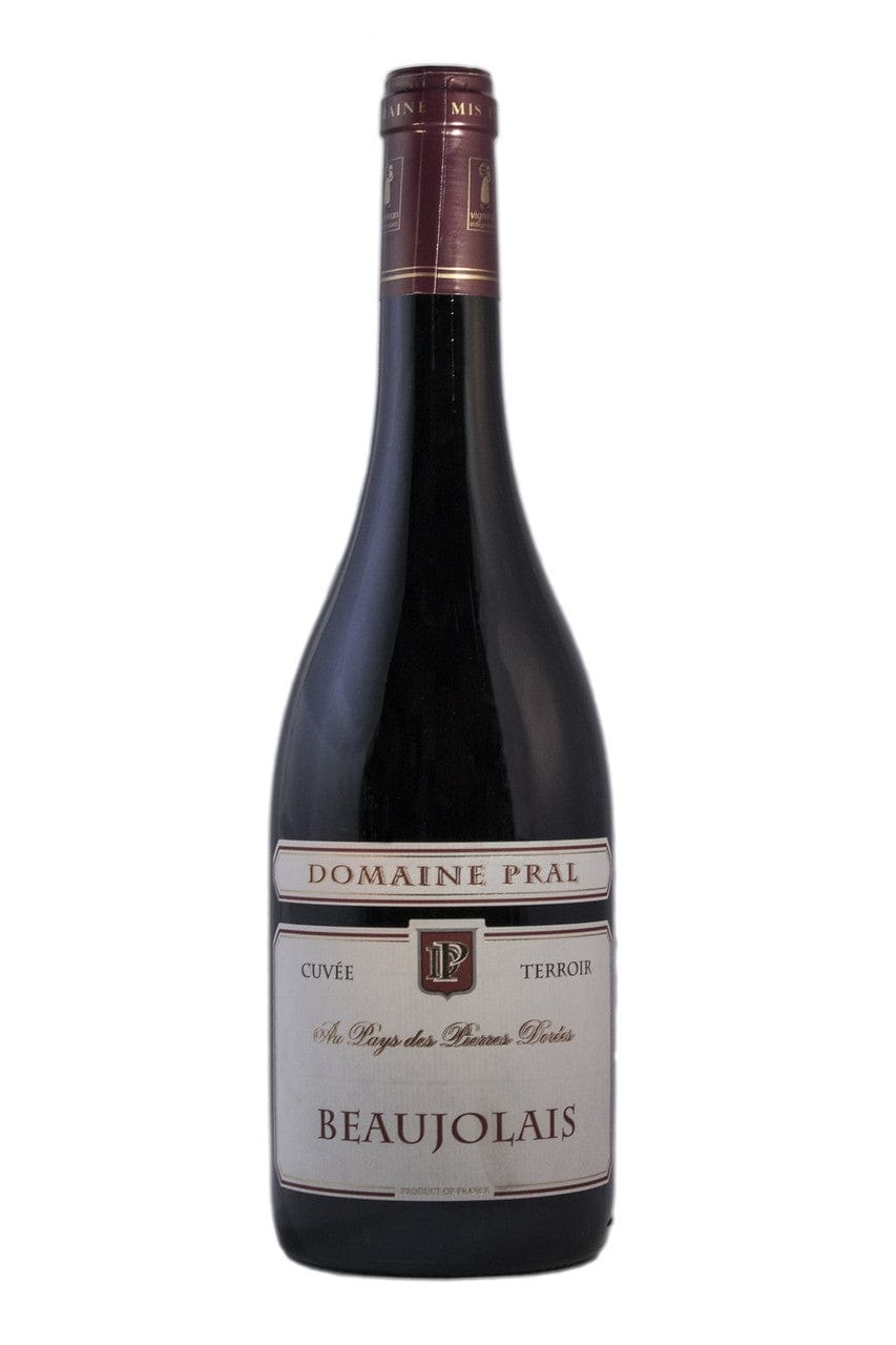Wine Domaine Pral Cuvee Terroir Au Pays des Pierres Dorees Beaujolais
