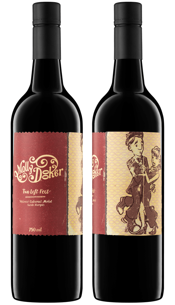 Wine Mollydooker Two Left Feet Shiraz-Cabernet-Merlot McLaren Vale