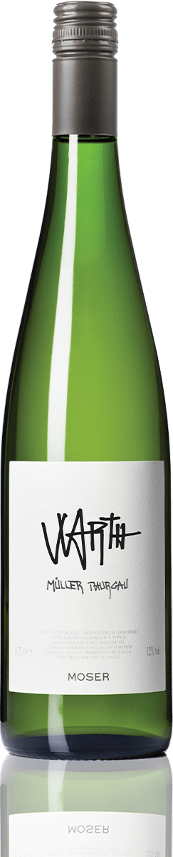 Wine Moser Maso Warth Muller-Thurgau Vigneti delle Dolomiti IGT