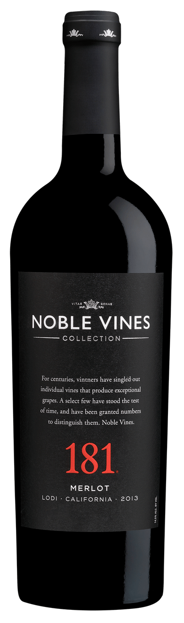 Wine Noble Vines 181 Merlot Lodi