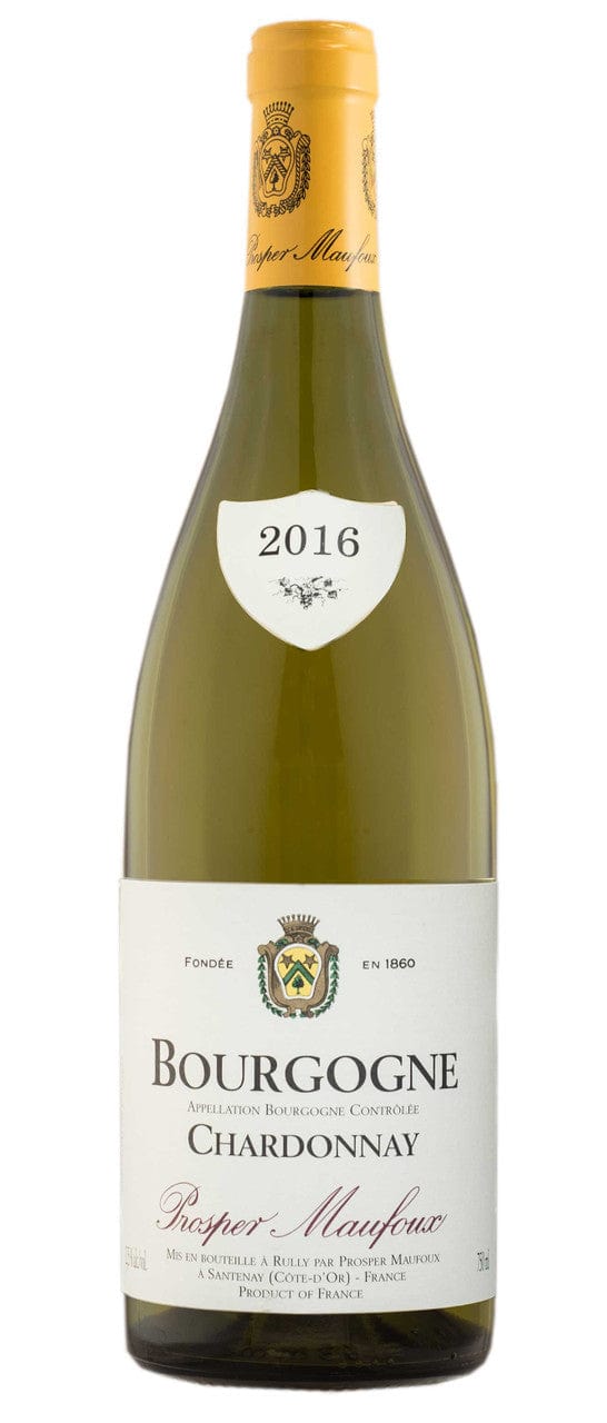 Wine Prosper Maufoux Bourgogne Chardonnay