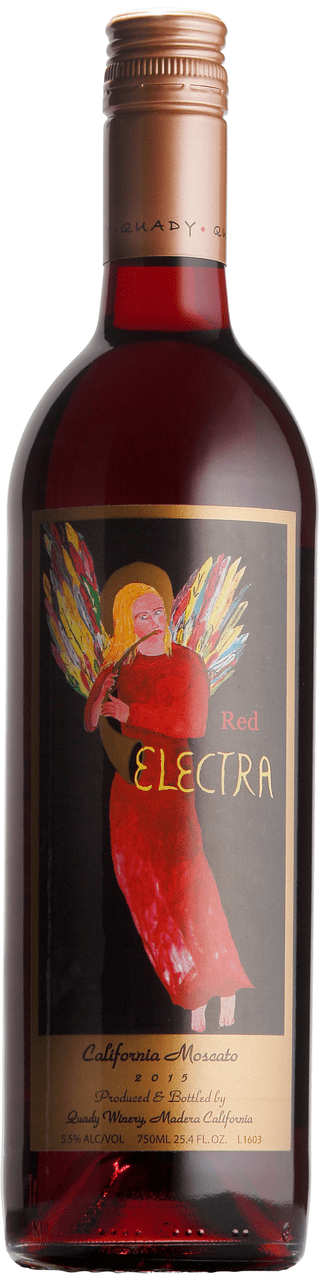 Quady Red Electra Moscato Triangle Wine Company