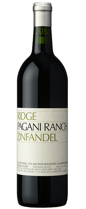 Ridge Vineyards Three Valleys Zinfandel Sonoma County