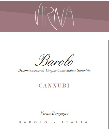 Wine Virna Borgogno Cannubi Barolo DOCG 2015