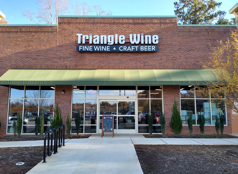 Triangle Wine Company closed Holly Springs store