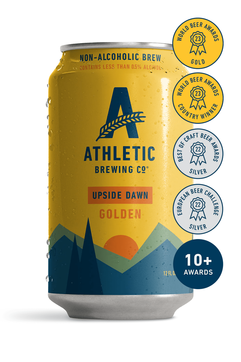 Beer Athletic Brewing NA Upside Dawn Golden Ale