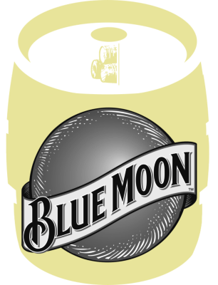 Beer Blue Moon Keg