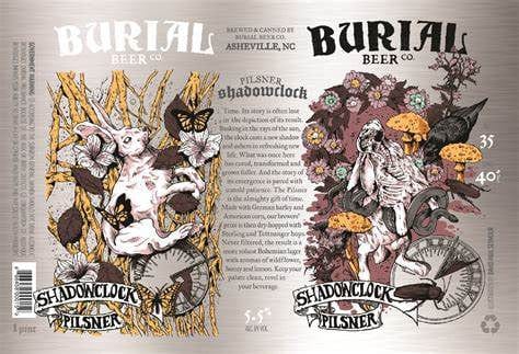 Beer Burial Shadowclock Pilsner