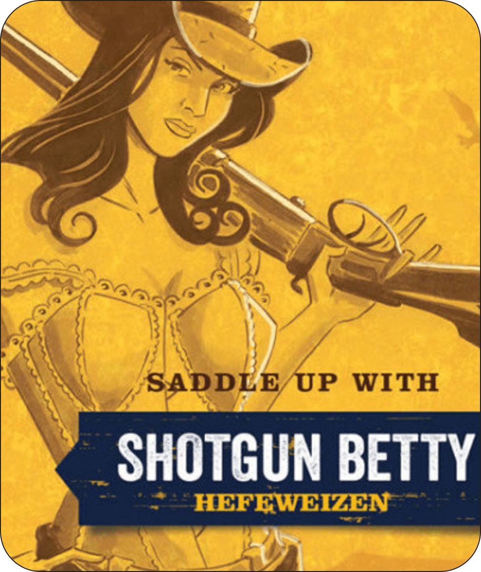 Beer Lonerider Shotgun Betty Keg