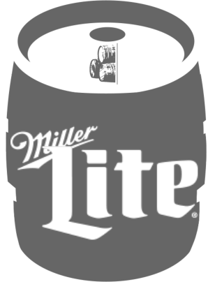 Beer Miller Lite Keg