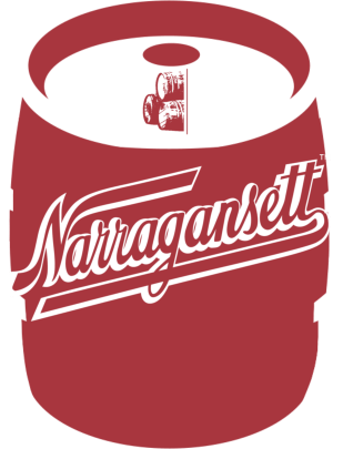 Beer Narragansett Lager Keg