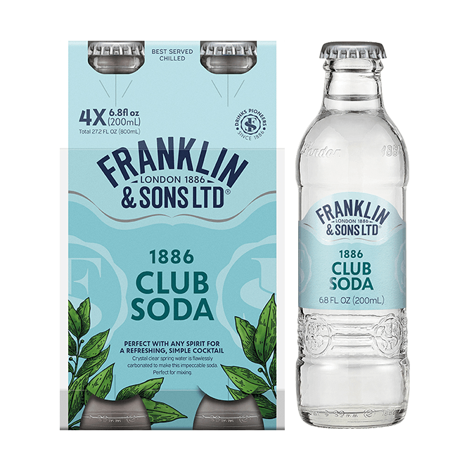Cocktail Mixer Franklin & Sons 1886 Club Soda