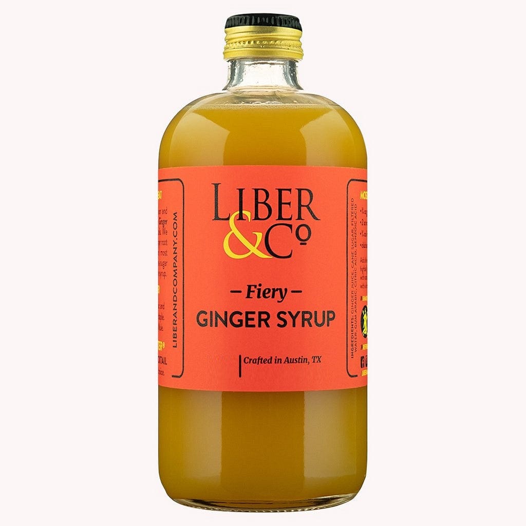 Cocktail Mixer Liber & Co Fiery Ginger Syrup 9.5oz