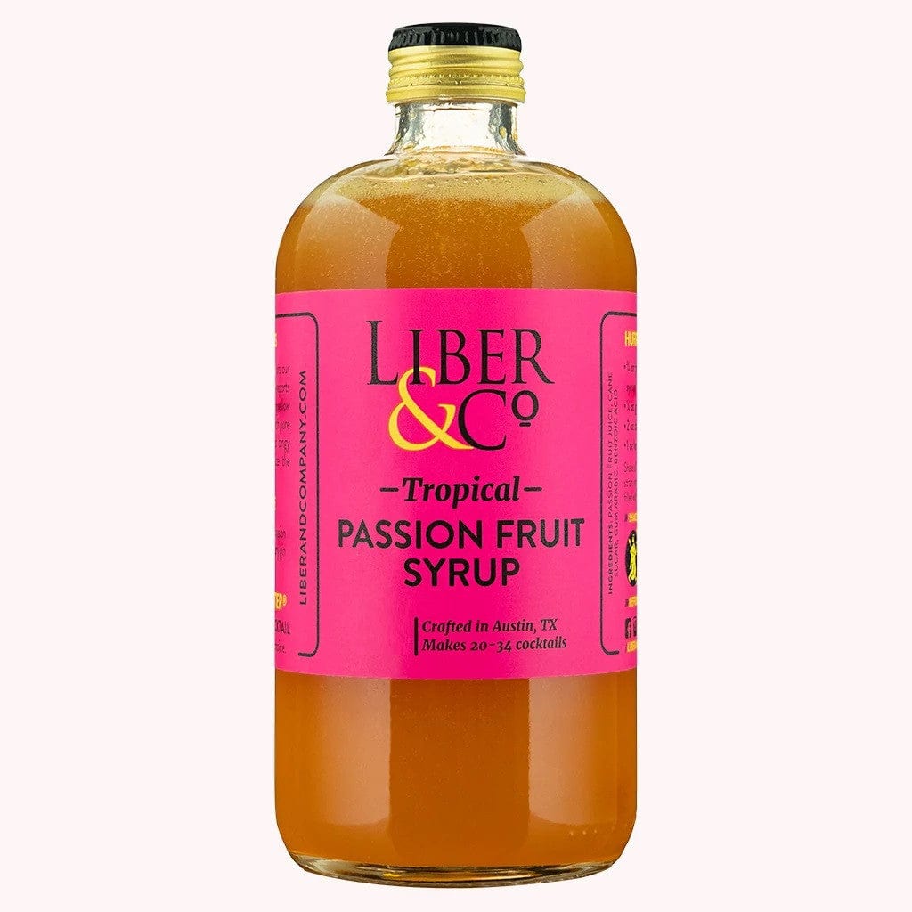Cocktail Mixer Liber & Co Tropical Passionfruit Syrup 9.5oz