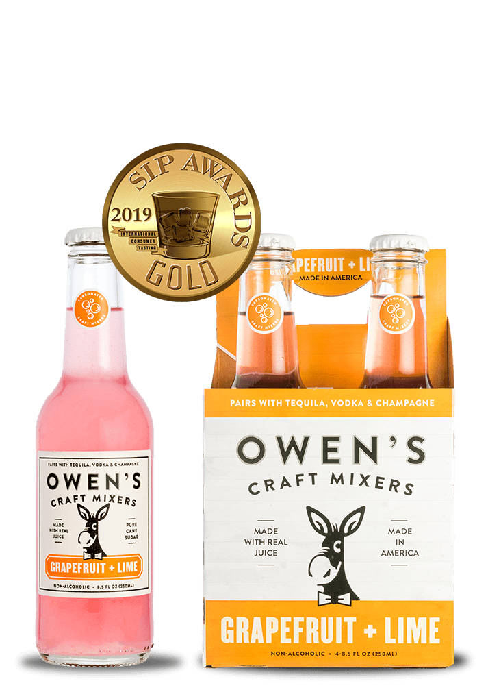 Cocktail Mixer Owen's Craft Mixers Grapefruit + Lime 250ml