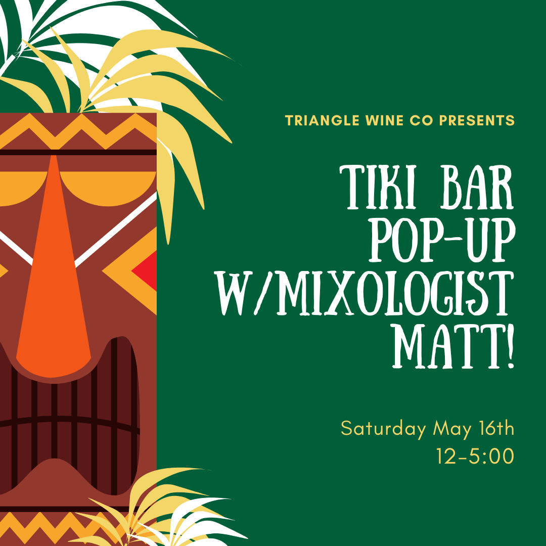 Event Tickets (05/16/26) Tiki Bar Patio Pop-Up w/ Mixologist Matt-Cary