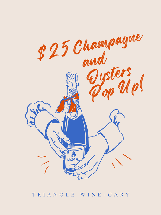 Event Tickets (10/21/25) $25 Oysters and Laurent-Perrier Champagne Pop Up-Cary
