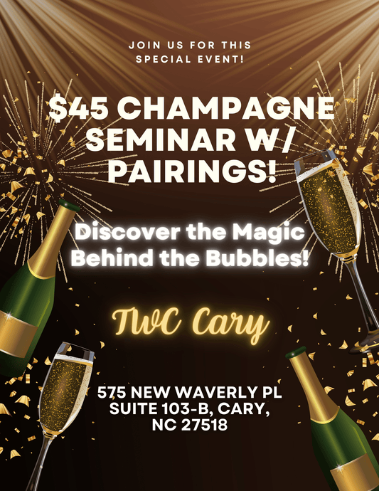 Event Tickets (11/20/24) A Champagne Seminar-Cary