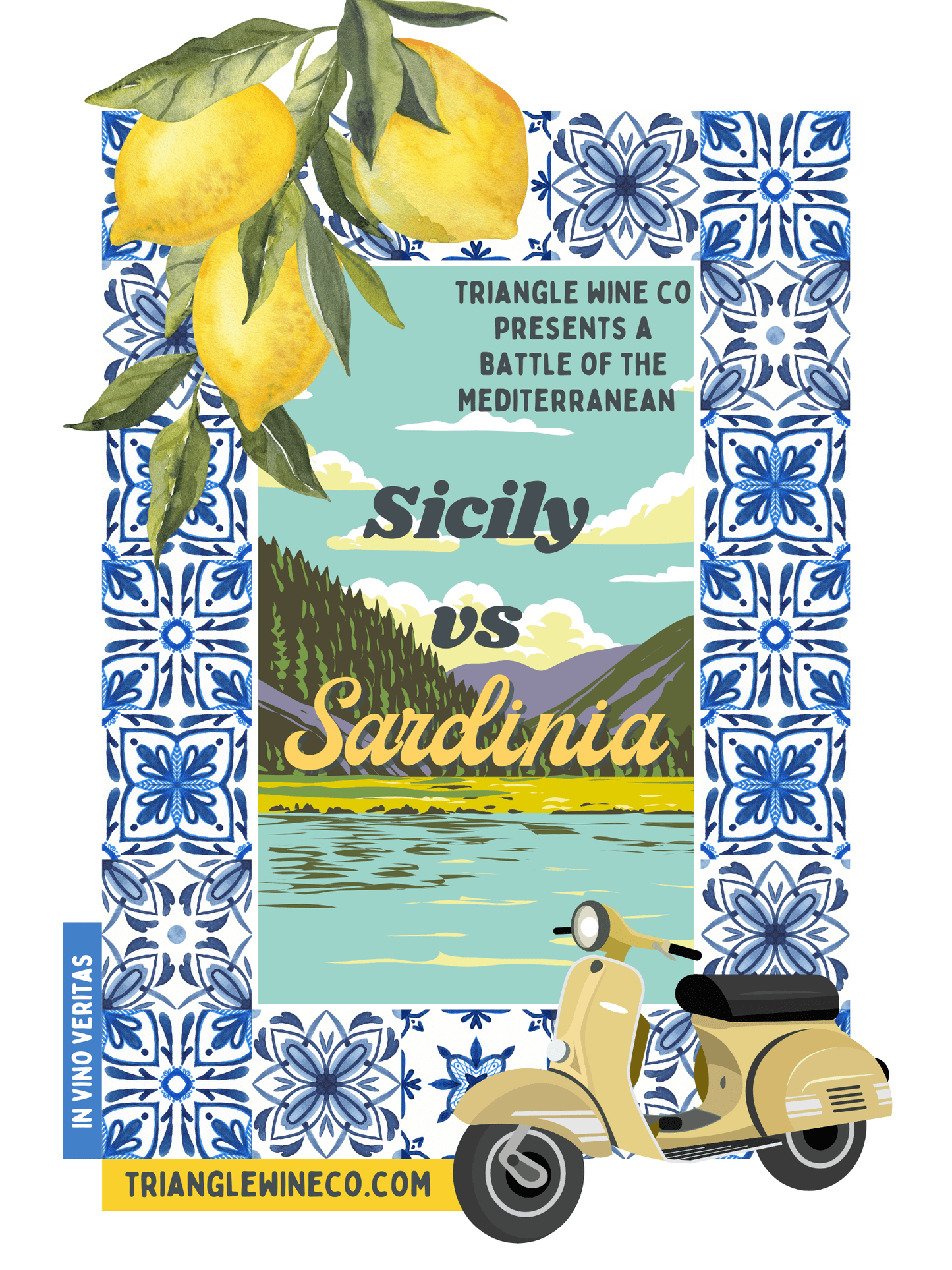 Event Tickets (9/28/24) $35 Sicily vs Sardinia-Cary