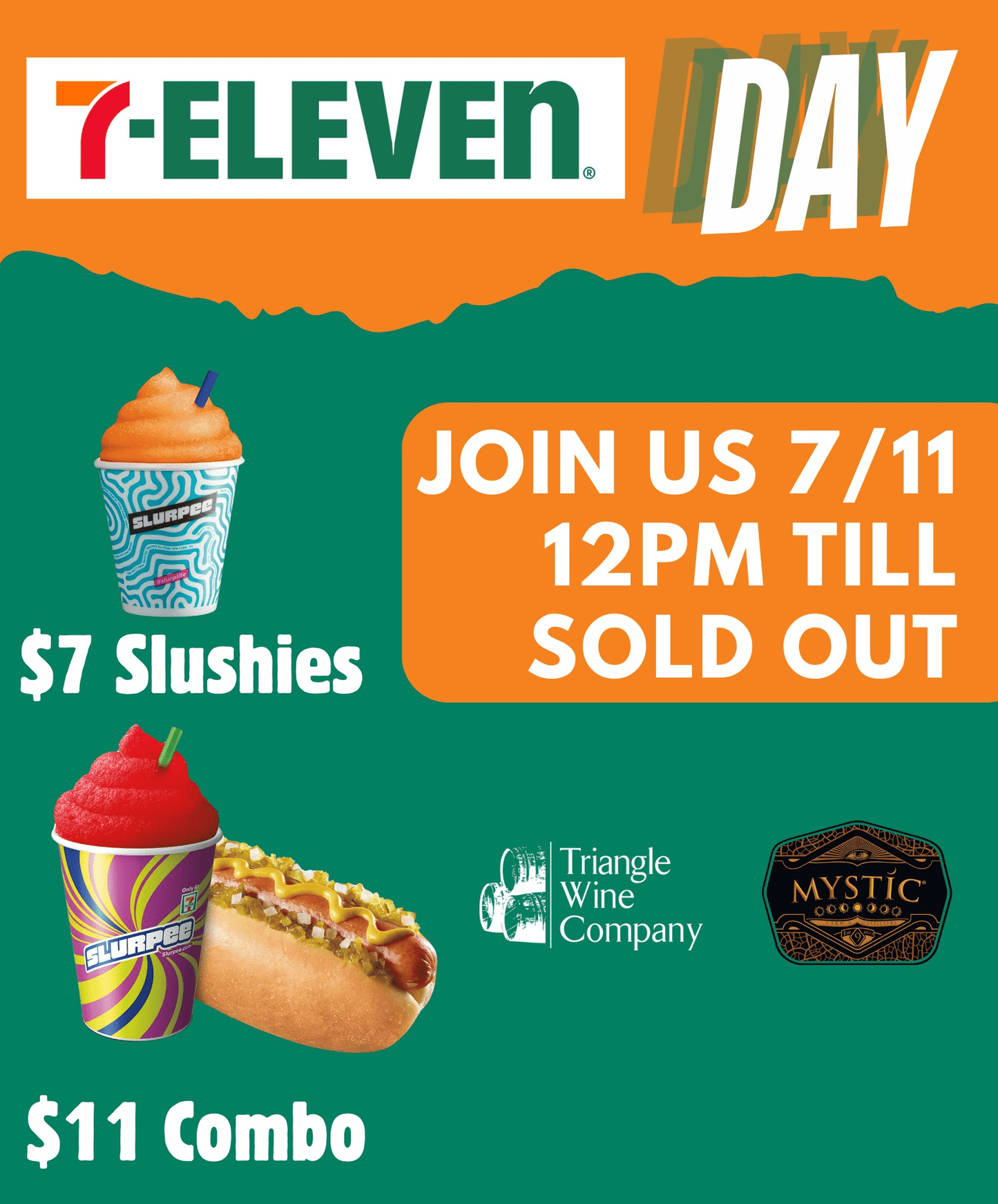 Event Tickets Celebrate 7/11 With Us! - Cary