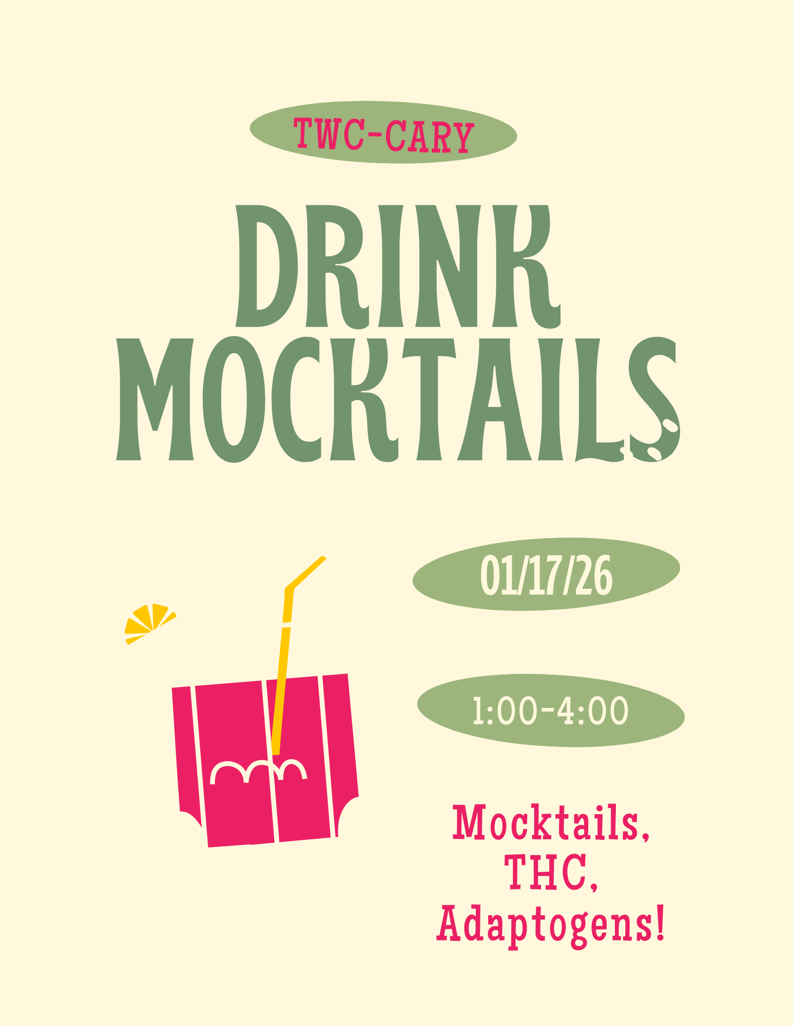 Event Tickets Free! (01/17/26) Non-Alcoholic Walkaround Tasting-Cary