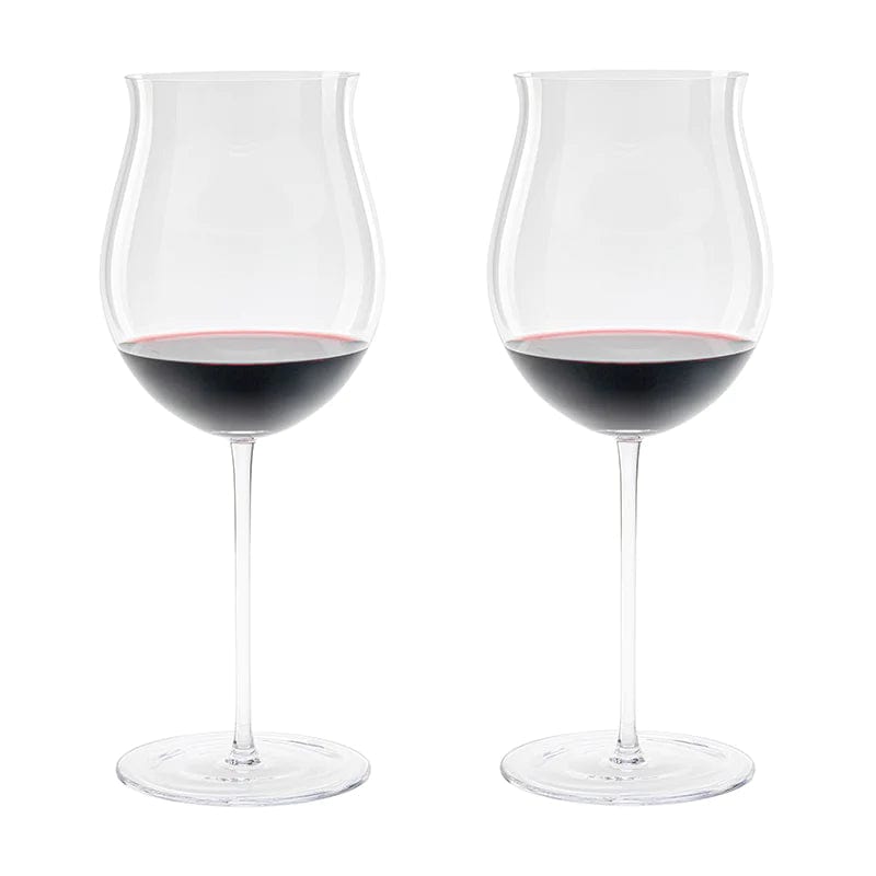 Glass Big Wine Glasses Jeroboam Set of 2