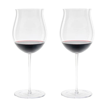 Glass Big Wine Glasses Jeroboam Set of 2