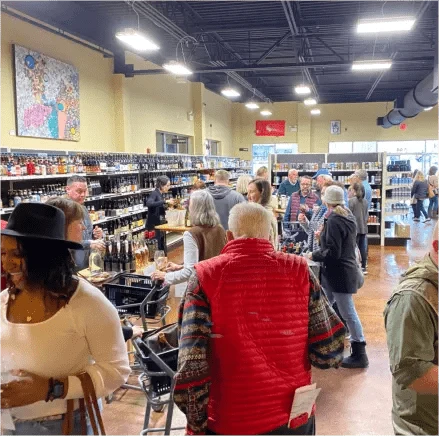 Triangle Wine Company Retail Store Shopping