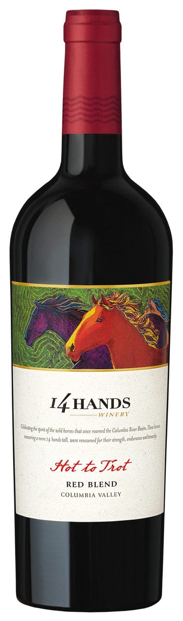 Wine 14 Hands Hot To Trot Red Blend Columbia Valley