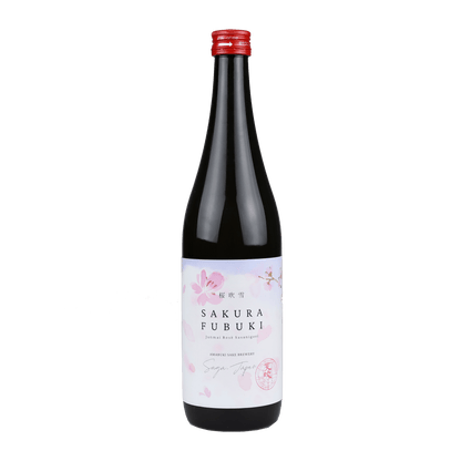 Wine Amabuki Sakura Fubuki Junmai Rose Sake