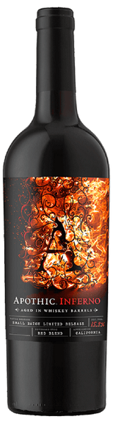 Wine Apothic Inferno Aged in Whiskey Barrels