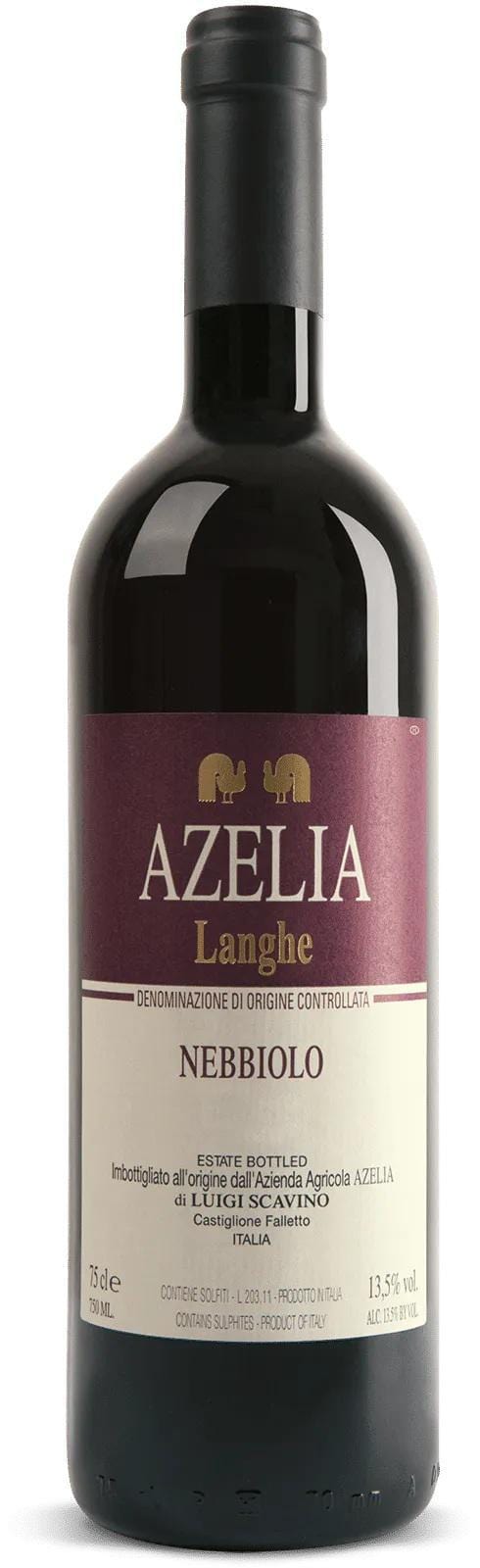 Wine Azelia Nebbiolo Langhe DOC