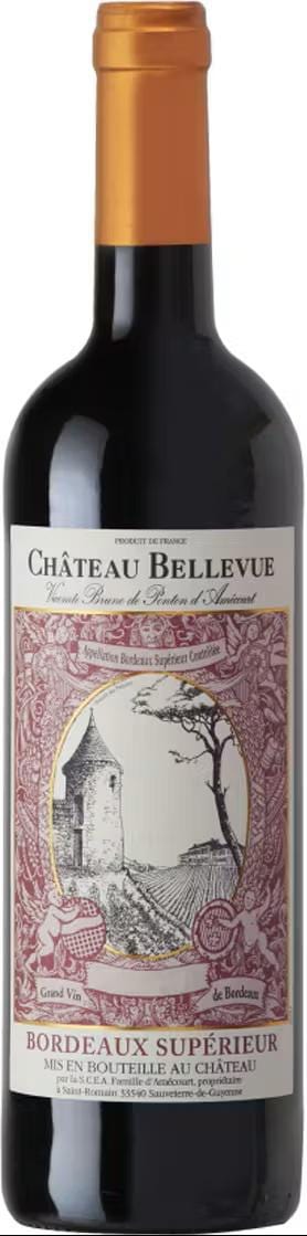 Wine Chateau Bellevue Bordeaux Superieur