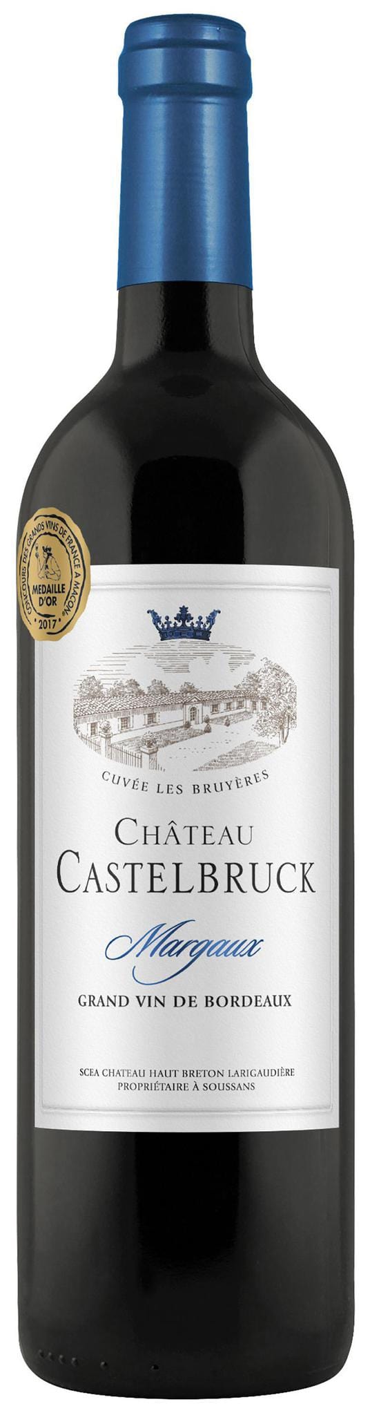 Wine Chateau Castelbruck Margaux 2019
