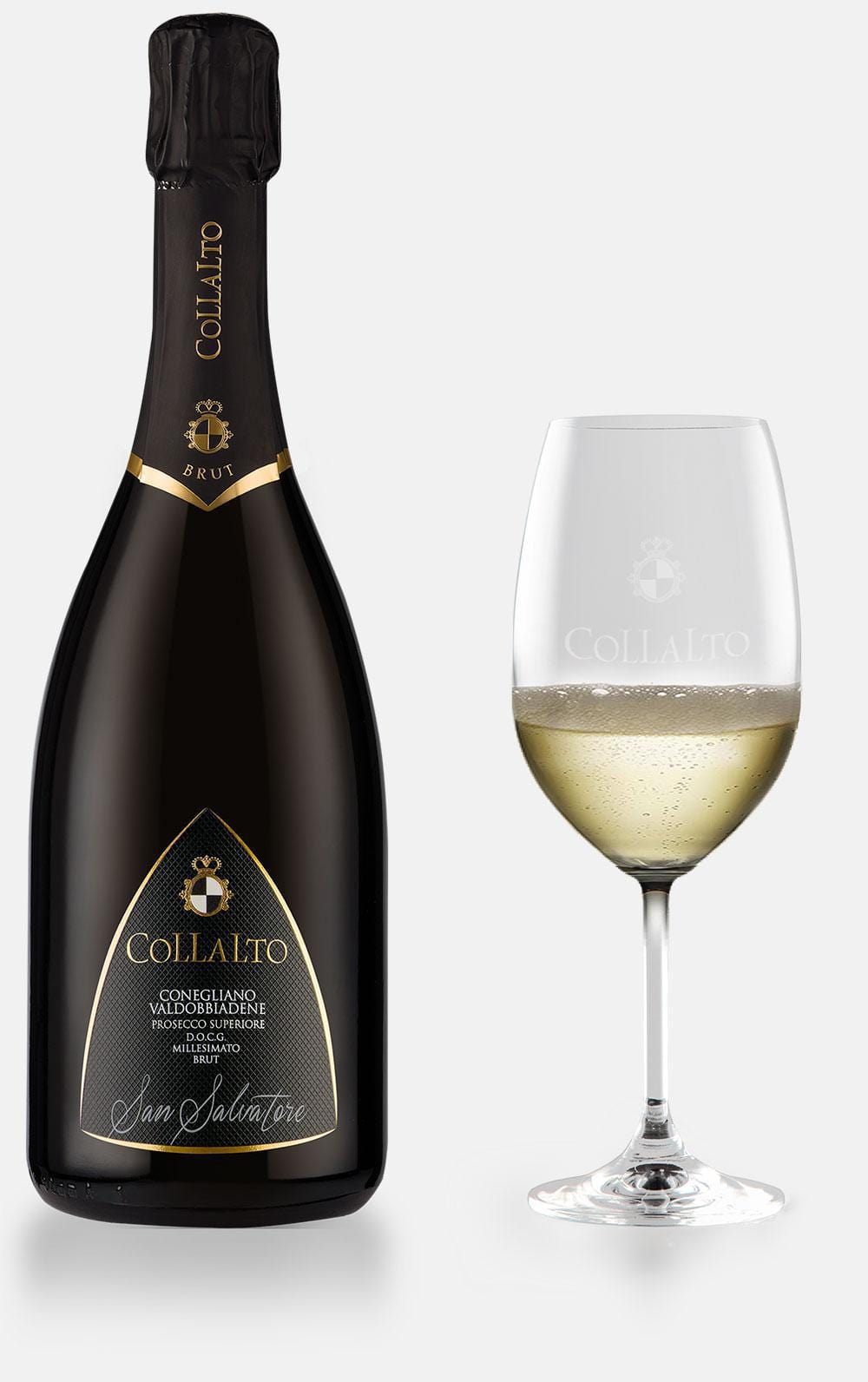 Wine CollAlto San Salvatore Brut Prosecco Conegliano Valdobbaidene DOCG