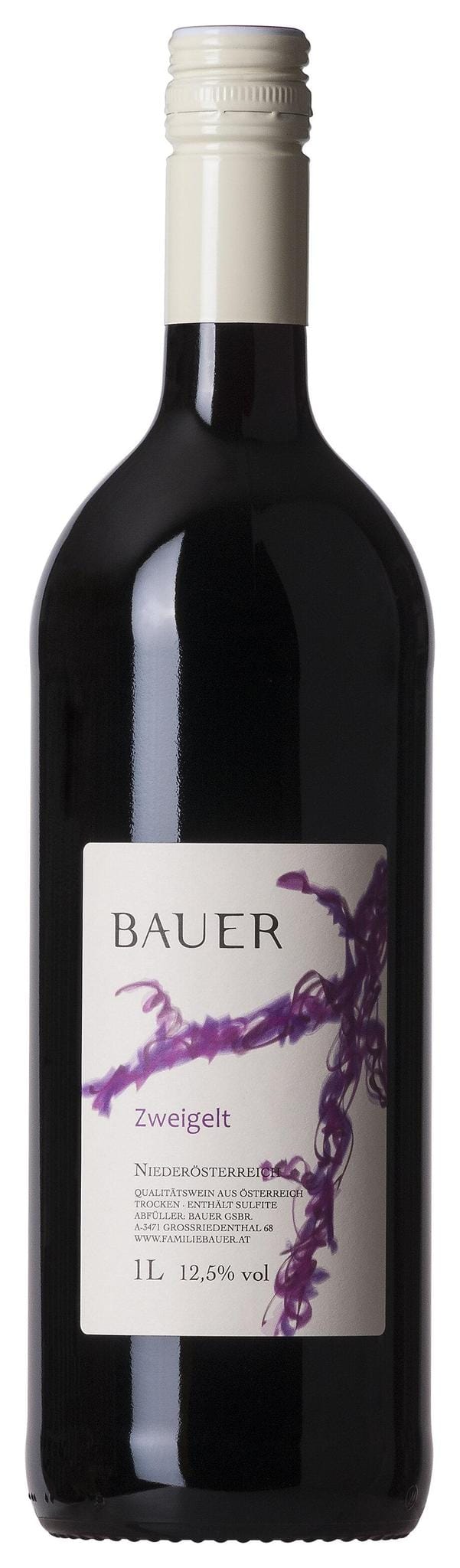 Wine Familie Bauer Zweigelt Niederosterreich 1L